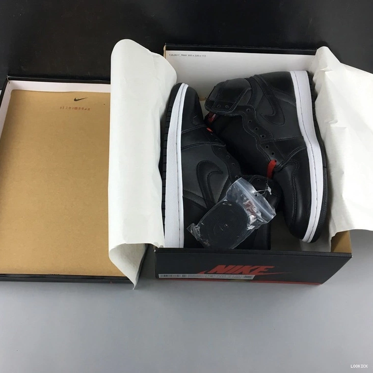 Rep Gym 1 Black Black Retro Red 555088-060 Jordan  High 0514